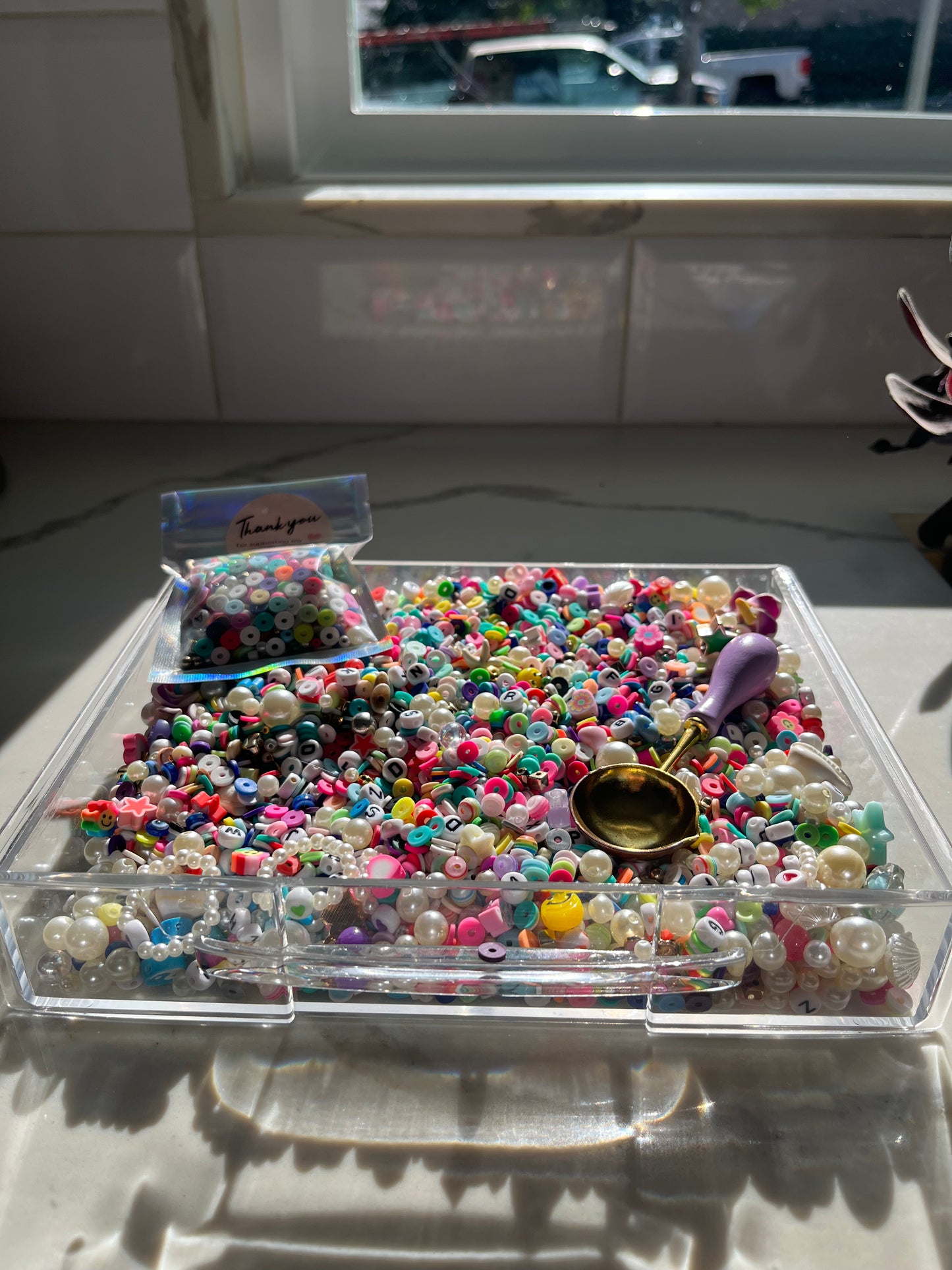 Bead confetti!